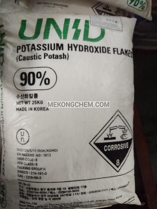 Potasium Hydroxide - MEKONG CHEMICALS - Công Ty TNHH Hóa Chất Mê Kông